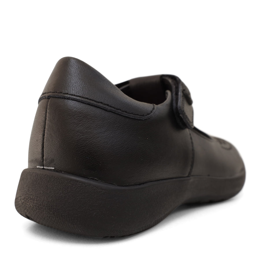 Buy SUREFIT Kid's Dillon School Shoes Black Leather - MyDeal