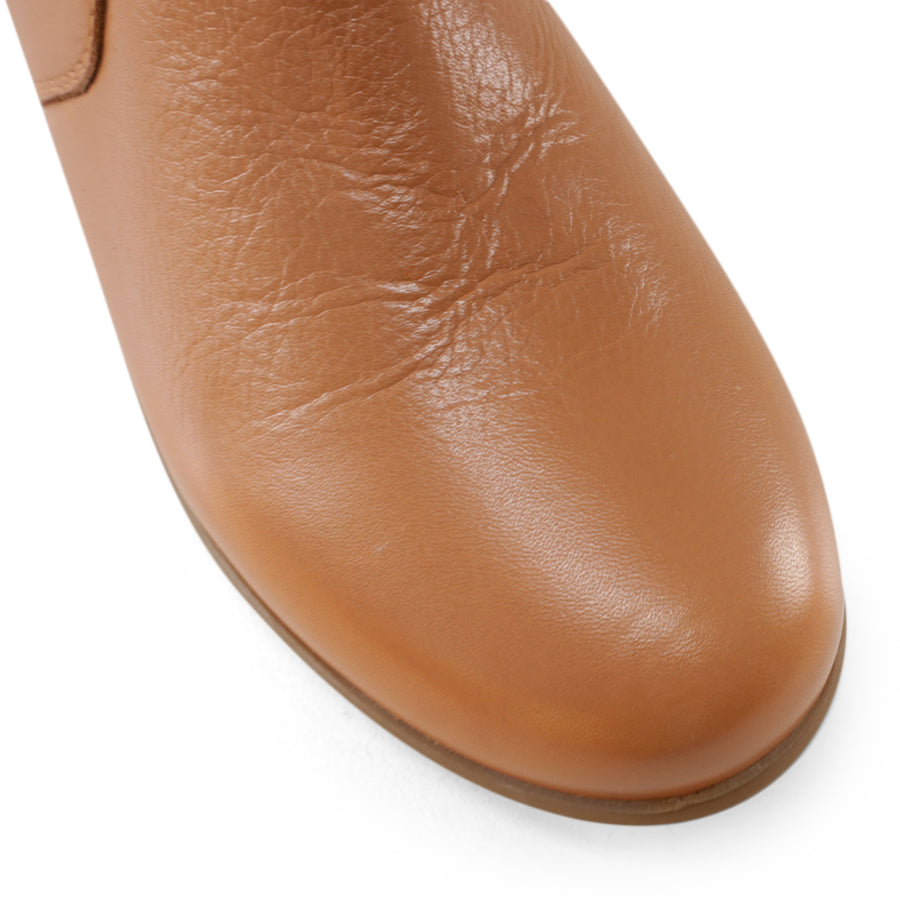 COCONUT PULL ON BOOT WITH SIDE ZIP