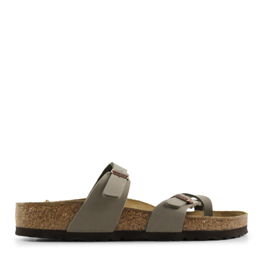 STONE CROSS OVER THONG SANDAL