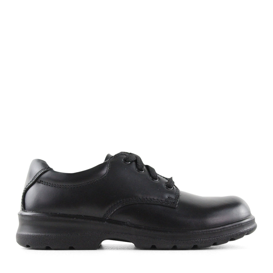 BLACK LACE UP UNISEX SCHOOL SHOE