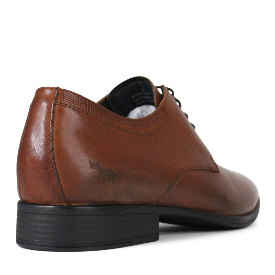 MENS TAN BROWN LACE UP DRESS FORMAL SHOE